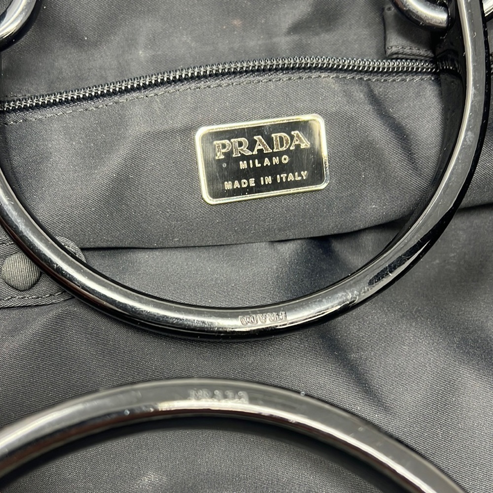 Prada Tessuto Nylon Handle Tote Hand Bag - Picture 9 of 16